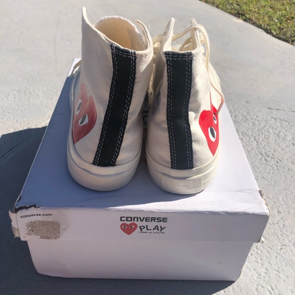 Converse Comme Des Garcons Play Hi Top - Picture 3 of 3
